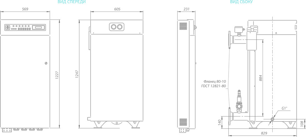 Проточный водонагреватель 425 кВт Мастер Невский