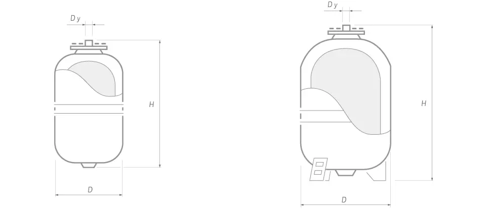 Расширительный бак на 12 литров для котлов